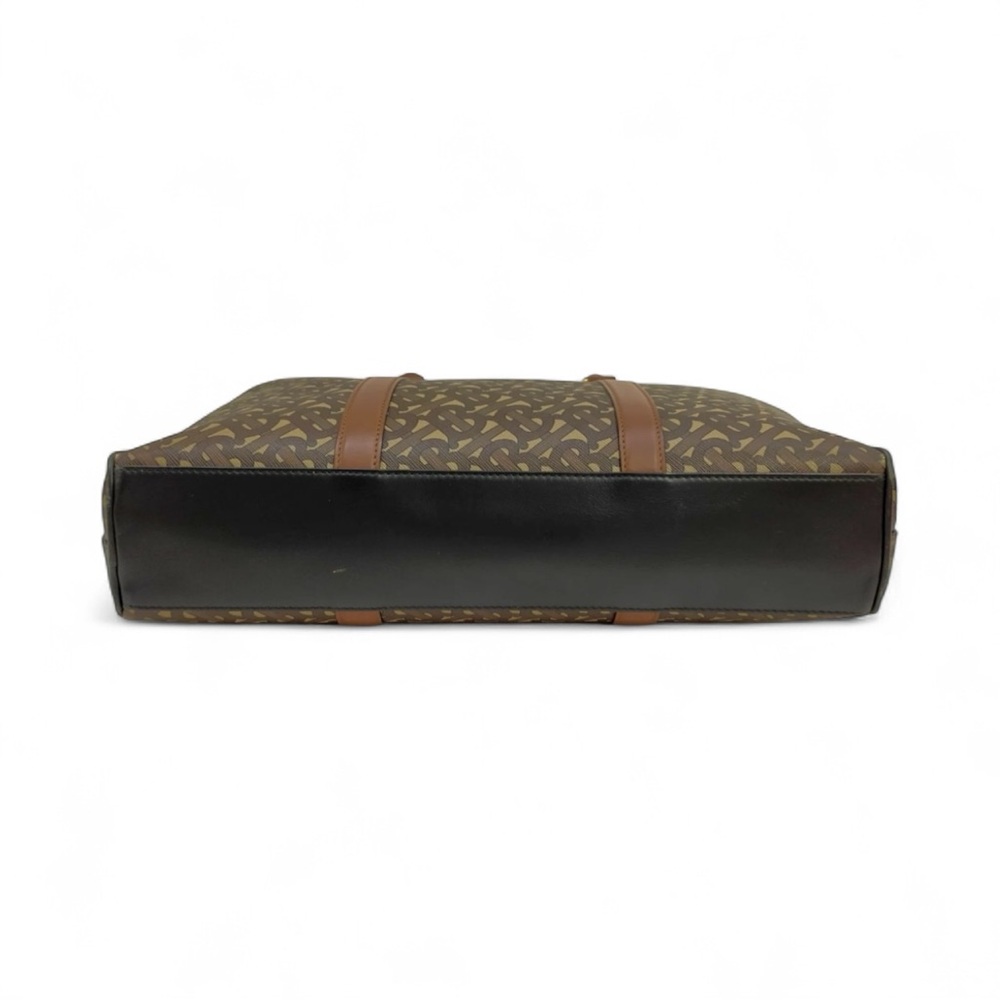 Burberry TB Monogram Laptop Business Briefcase Bag - Picture 4 of 8